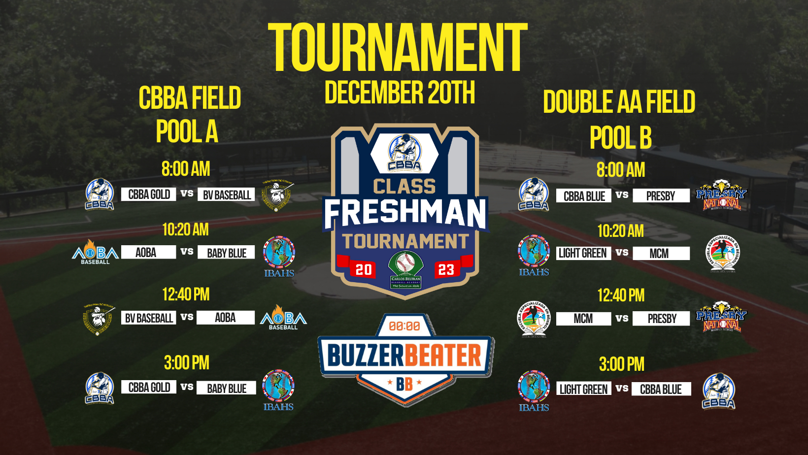 You are currently viewing  CBBA Class Freshman Tournament